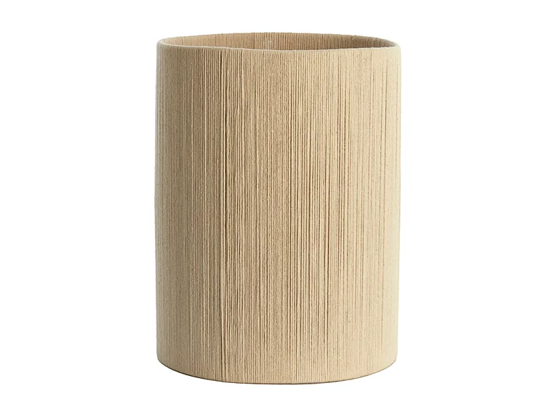 Abat-jour MEDAN - Ø30x40cm - Blanc