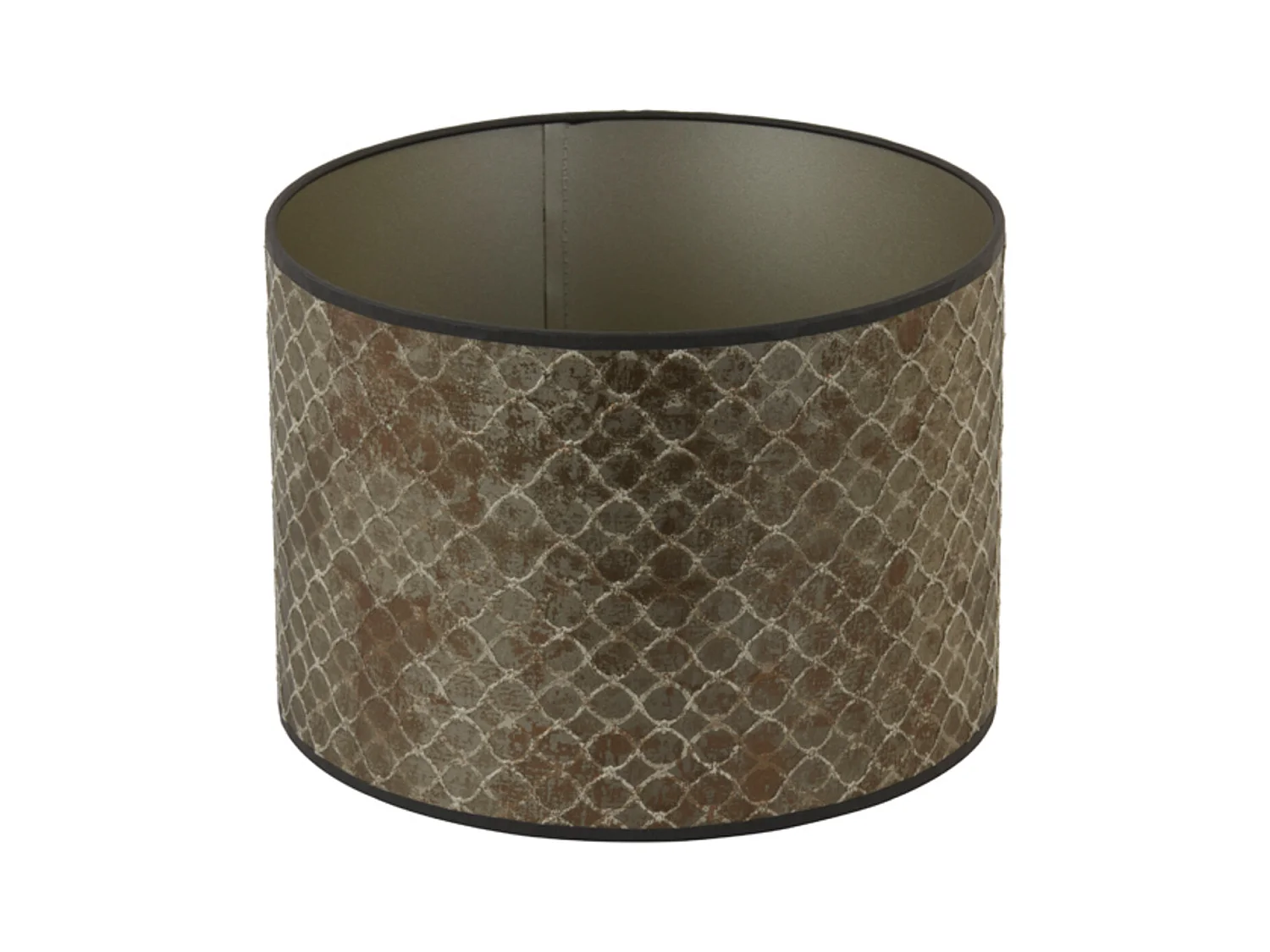 Abat-jour ELODI - Ø40x30cm - Bronze