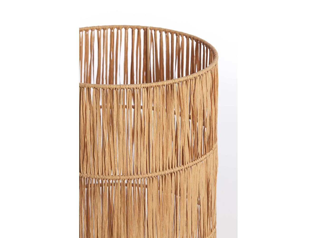 Abat-jour LANZANO - Ø40x50cm - Marron