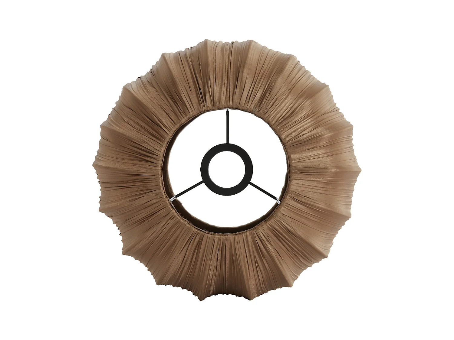 Lampenschirm FAROL - Ø30x20cm - Braun