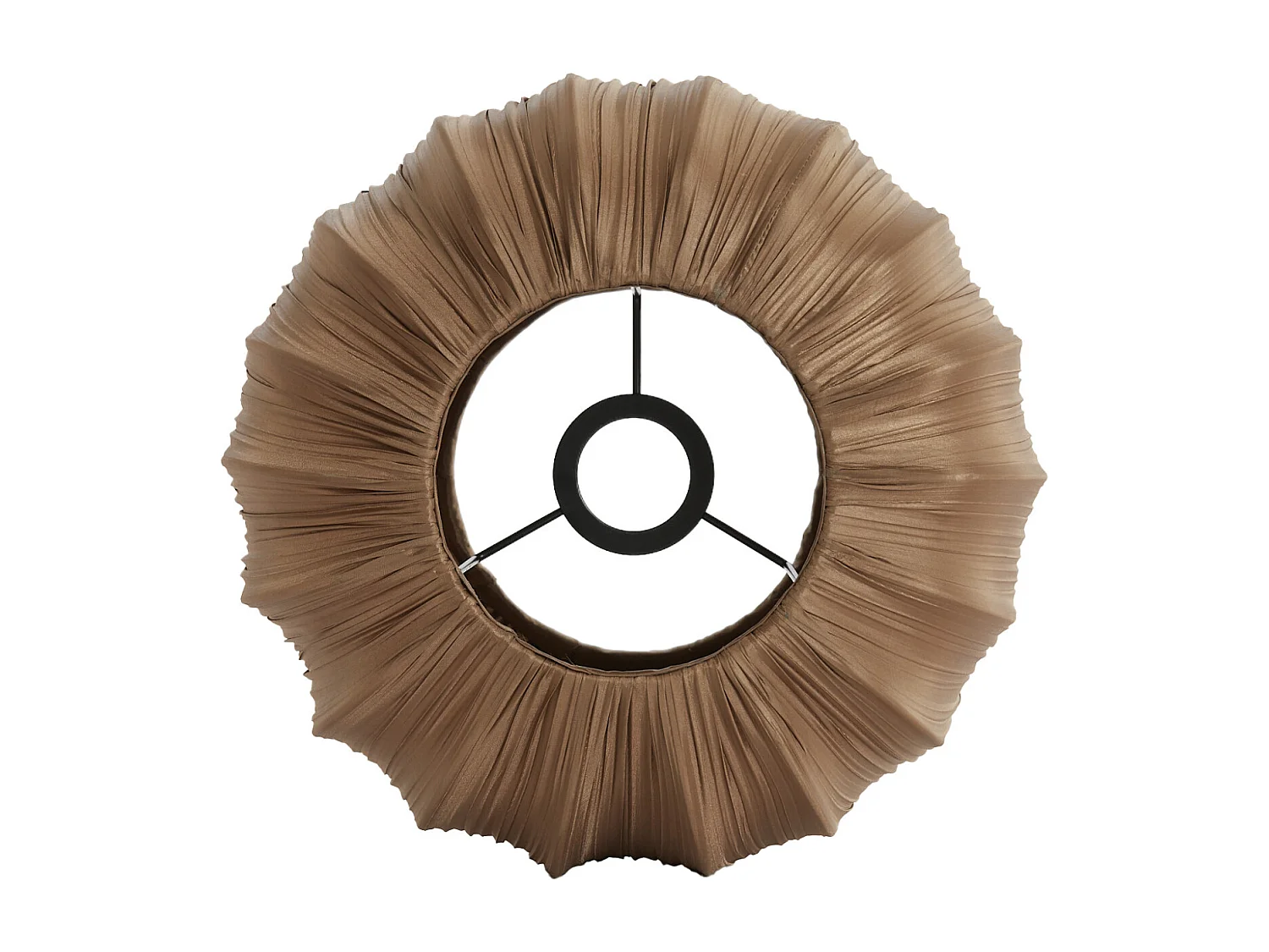 Abat-jour FAROL - Ø30x20cm - Marron