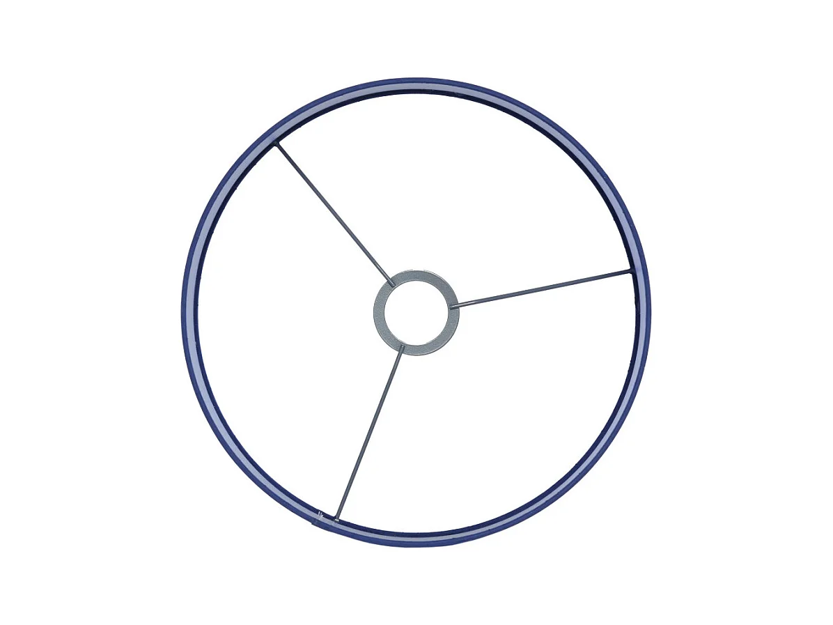 Abat-jour PARADOX - Ø30x21cm - Bleu