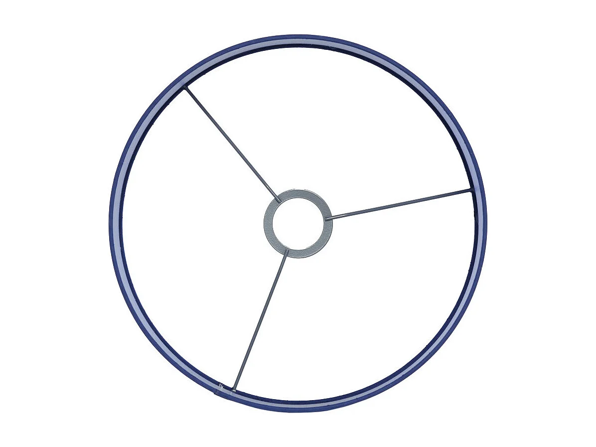 Lampenschirm PARADOX - Ø30x21cm - Blau