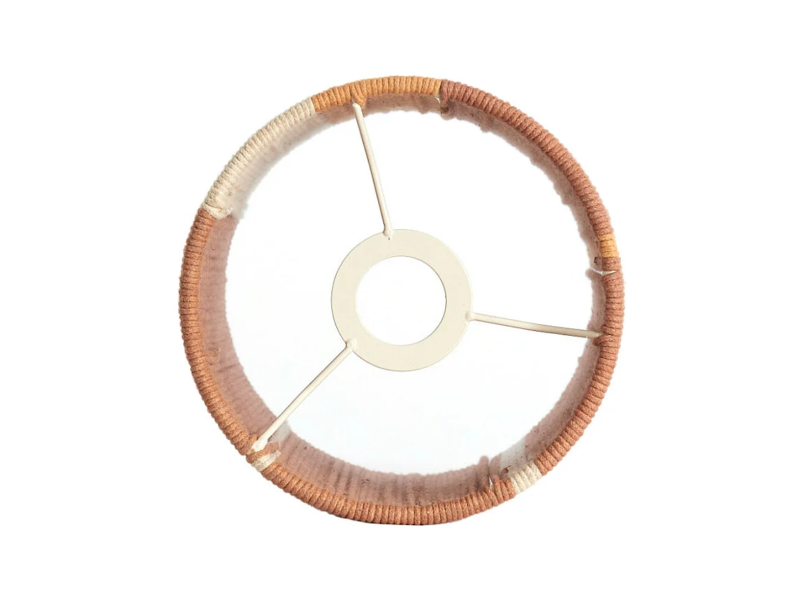 Abat-jour MEDAN - Ø20x30cm - Rouge