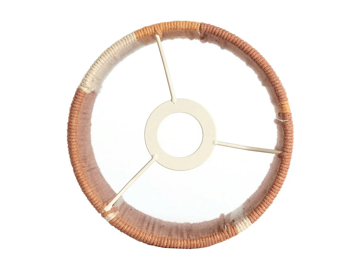 Abat-jour MEDAN - Ø20x30cm - Rouge