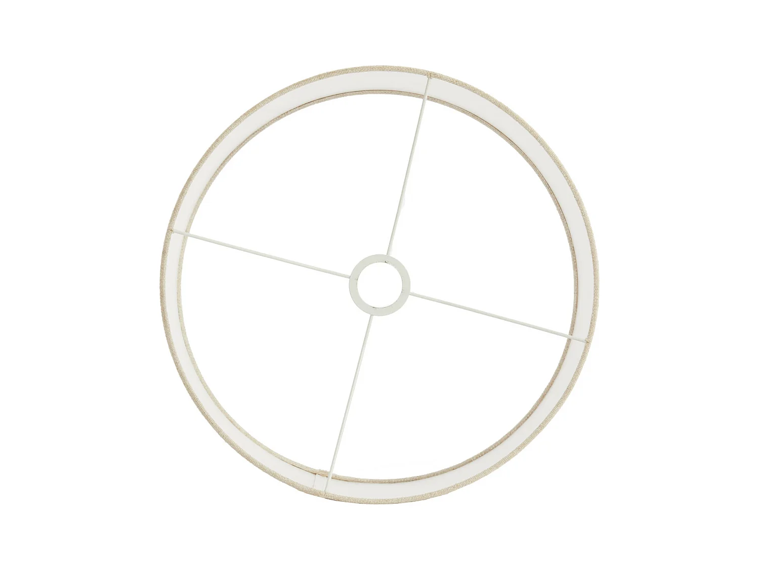 Abat-jour LIVIGNO - Ø40x30cm - Marron