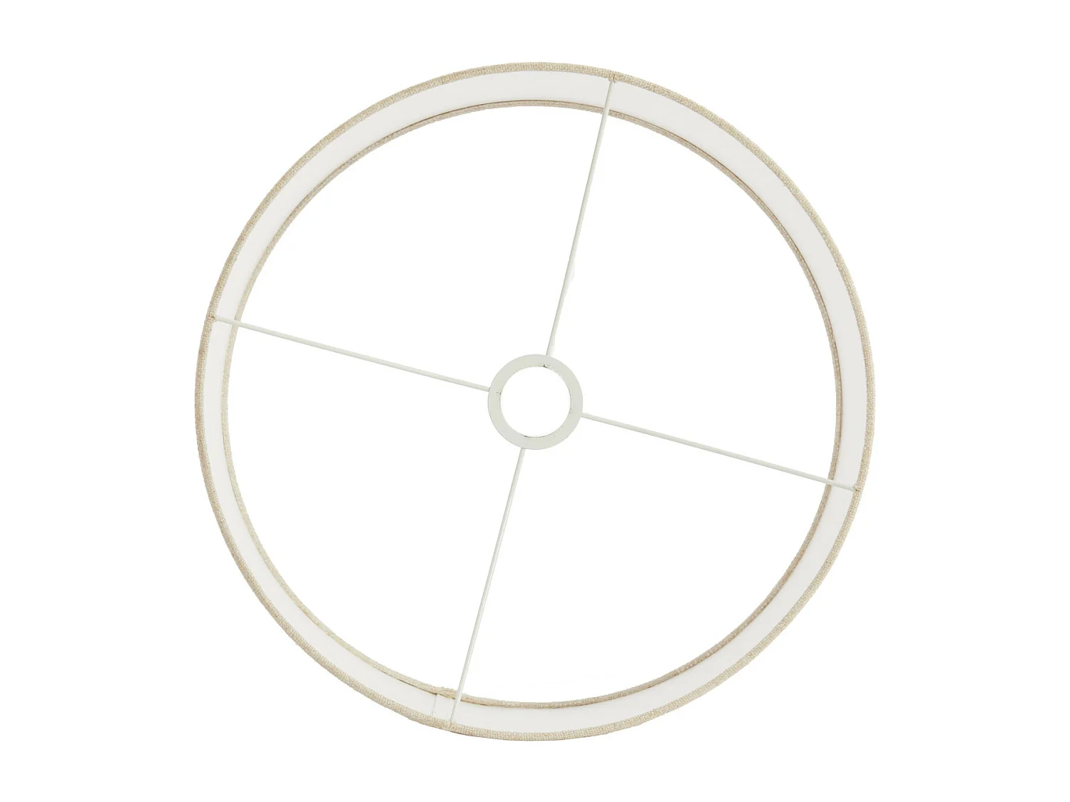 Abat-jour LIVIGNO - Ø40x30cm - Marron