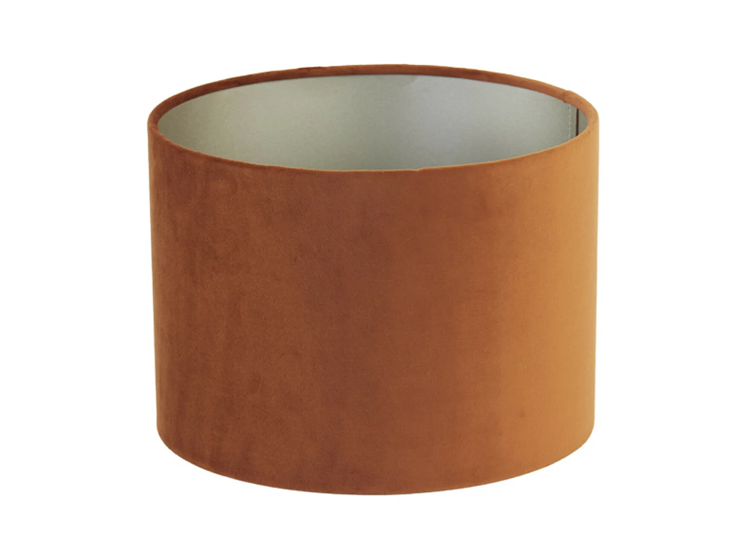 Abat-jour VELOURS - Ø20x15cm - Orange