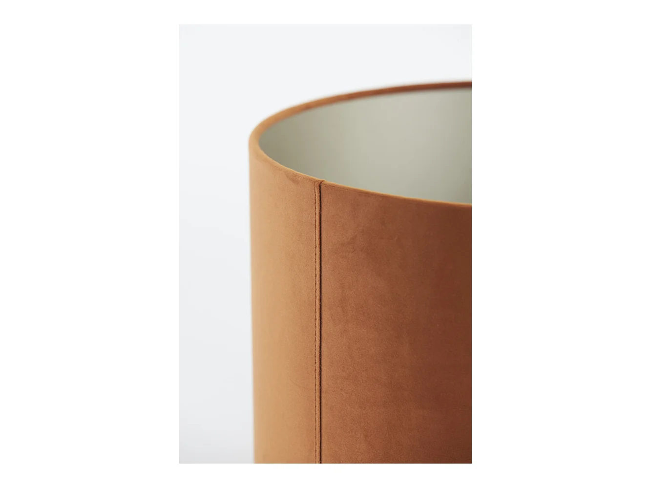 Abat-jour VELOURS - Ø20x15cm - Orange