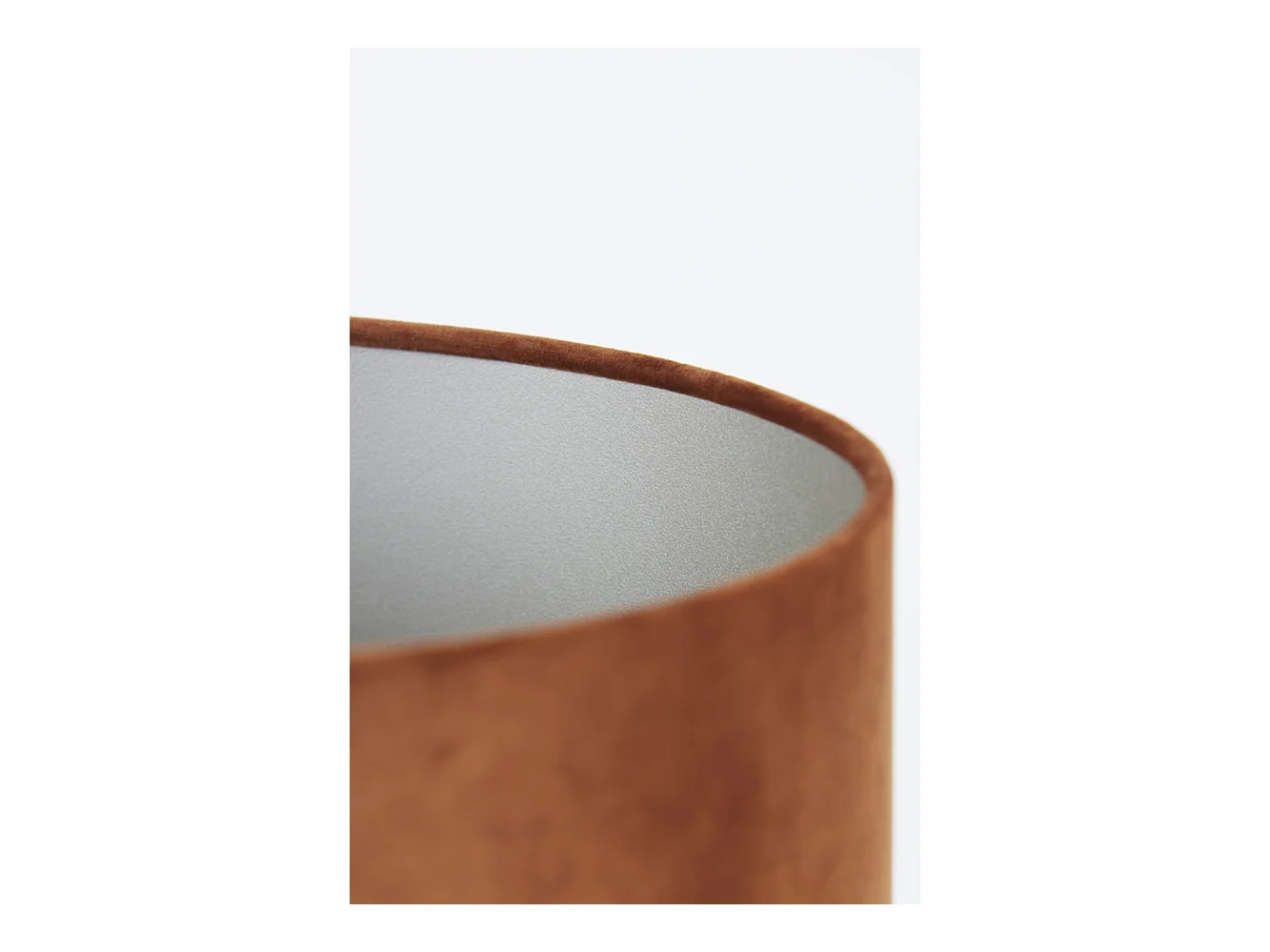 Abat-jour VELOURS - Ø20x15cm - Orange