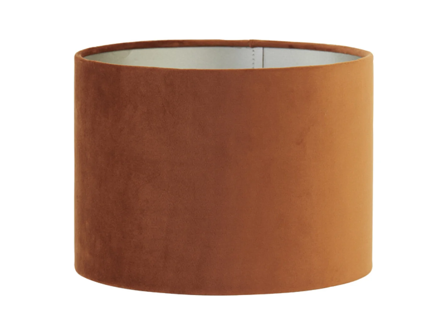 Abat-jour VELOURS - Ø20x15cm - Orange