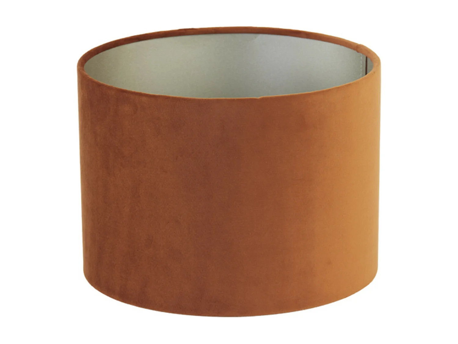 Abat-jour VELOURS - Ø20x15cm - Orange