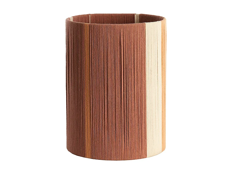 Pantalla MEDAN - Ø30x40cm - Rojo