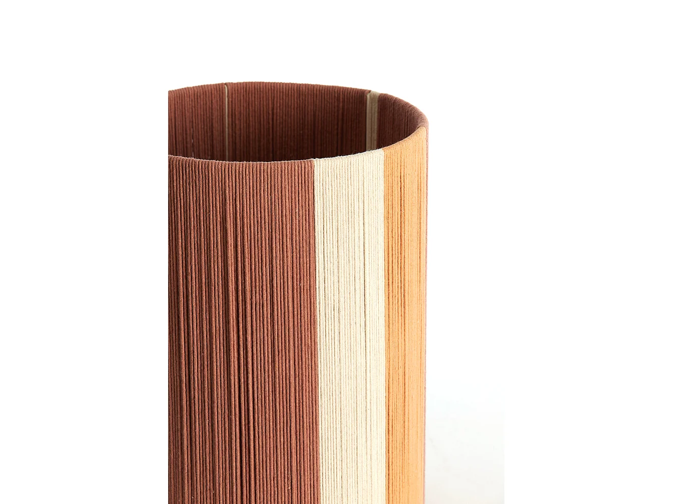 Abat-jour MEDAN - Ø30x40cm - Rouge