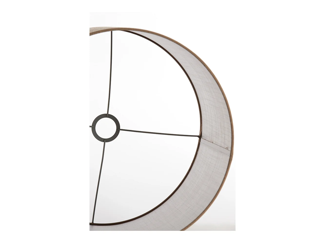 Abat-jour CADEN - Ø40x30cm - Marron