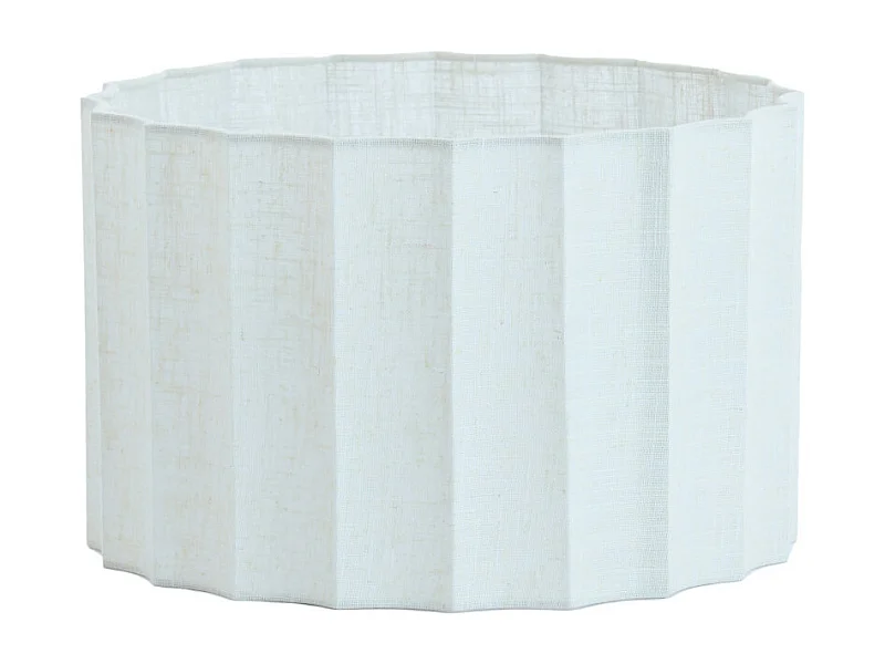 Lampenschirm DISLI - Ø35x22cm - Weiß