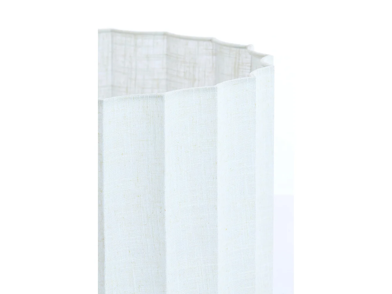 Abat-jour DISLI - Ø35x22cm - Blanc