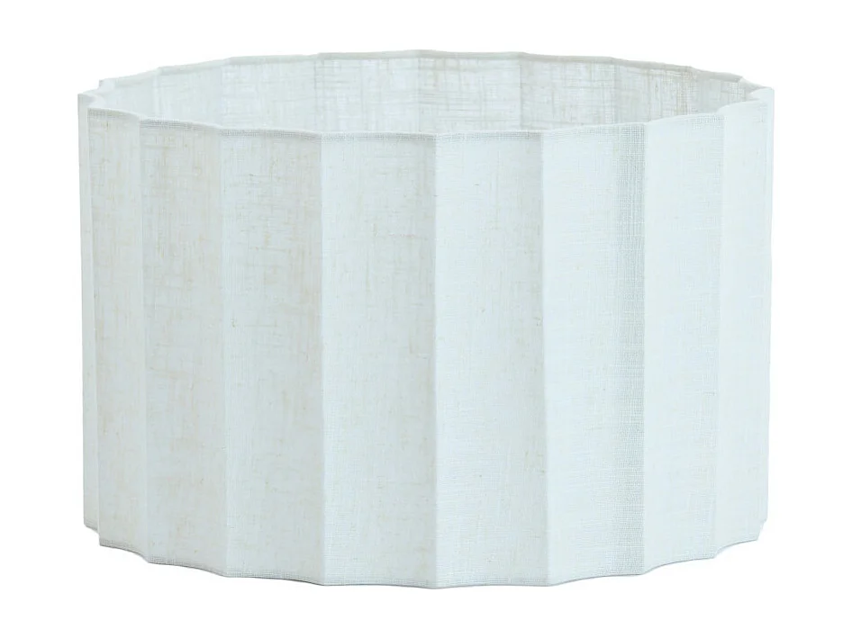 Abat-jour DISLI - Ø35x22cm - Blanc