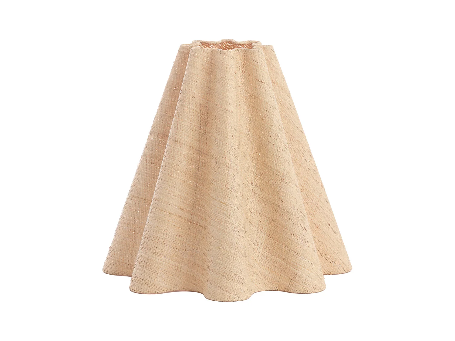 Abat-jour BEZAHA - Ø40x36cm - Marron