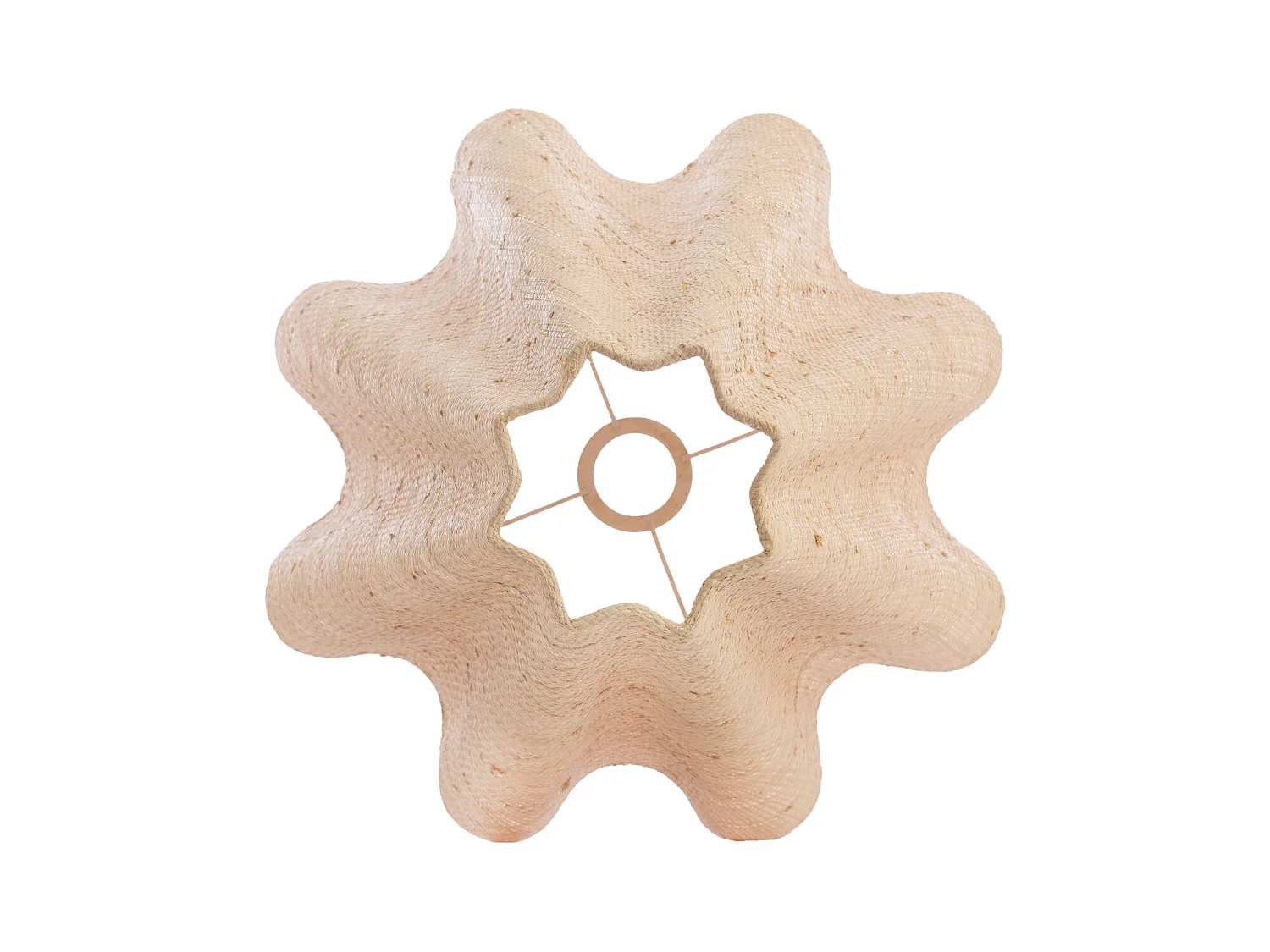 Abat-jour BEZAHA - Ø40x36cm - Marron