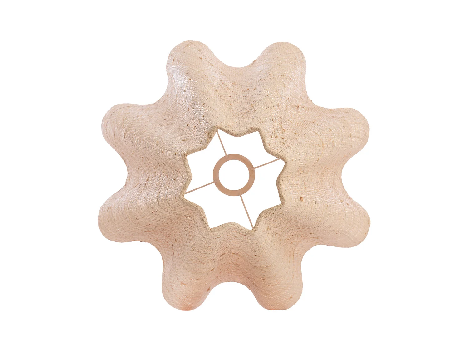 Abat-jour BEZAHA - Ø40x36cm - Marron