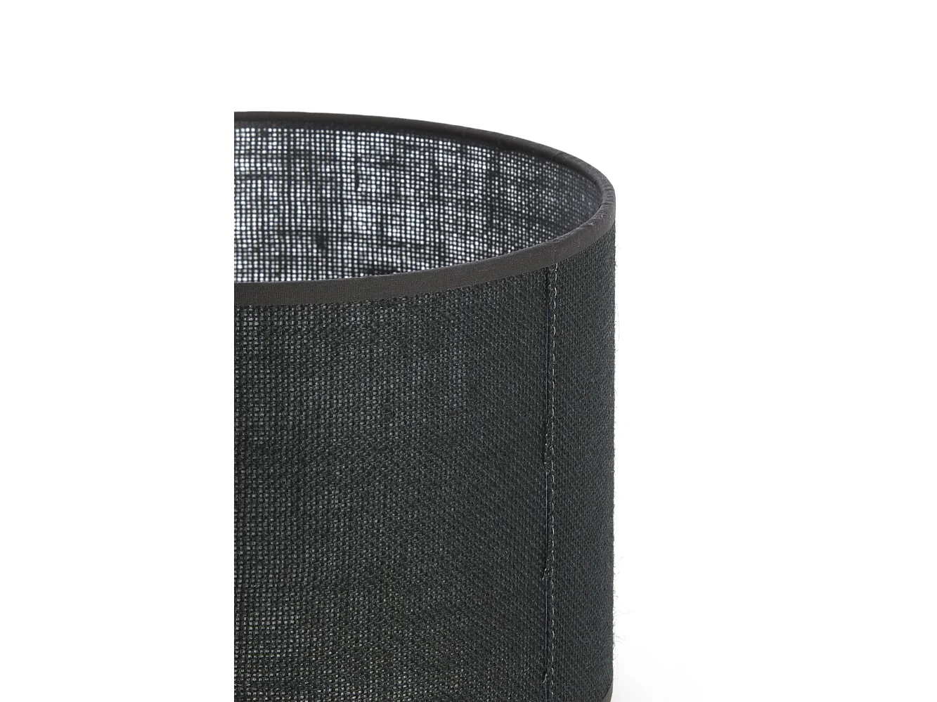 Abat-jour SENDAI - Ø30x21cm - Noir