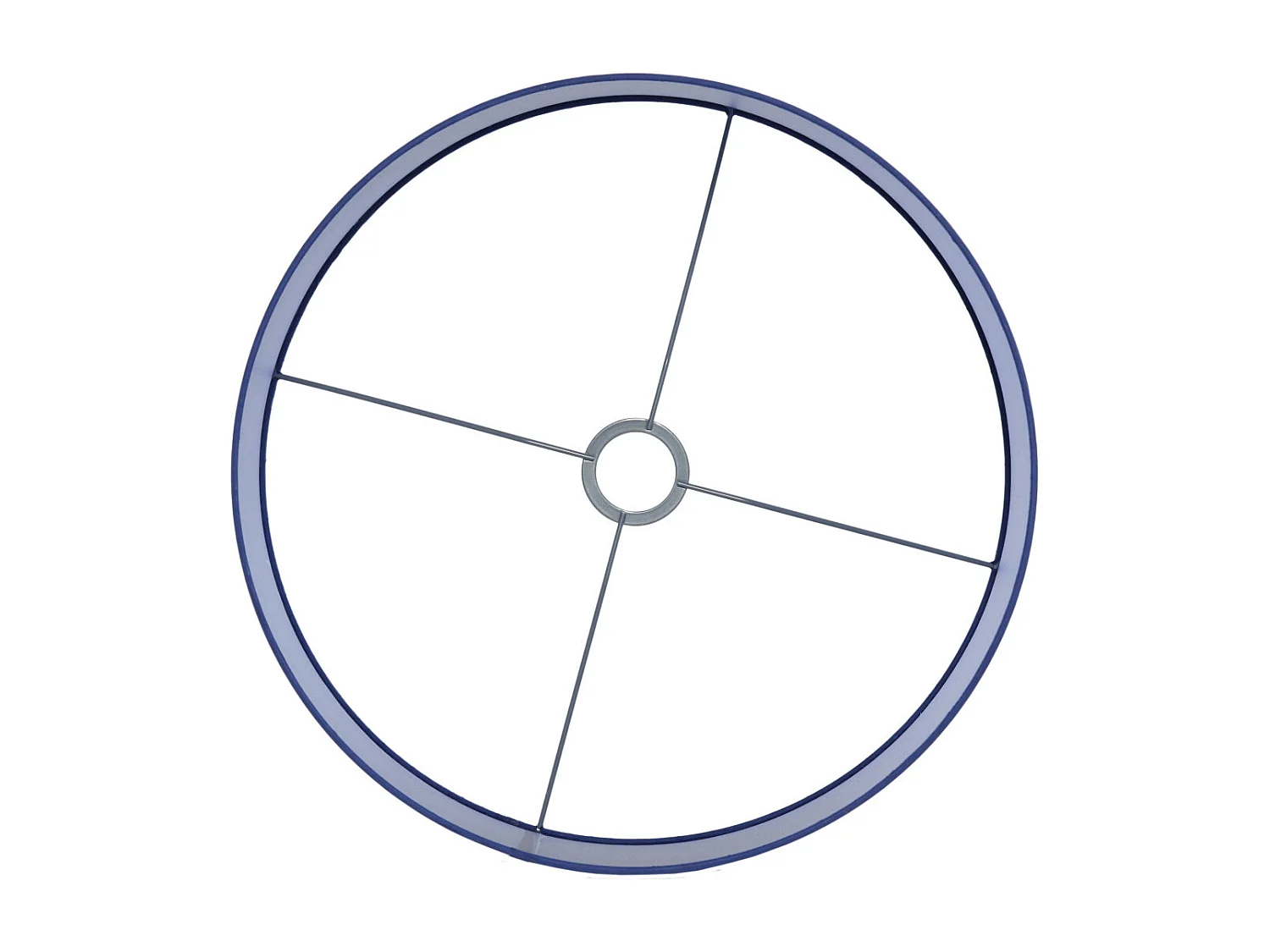 Abat-jour PARADOX - Ø40x30cm - Bleu