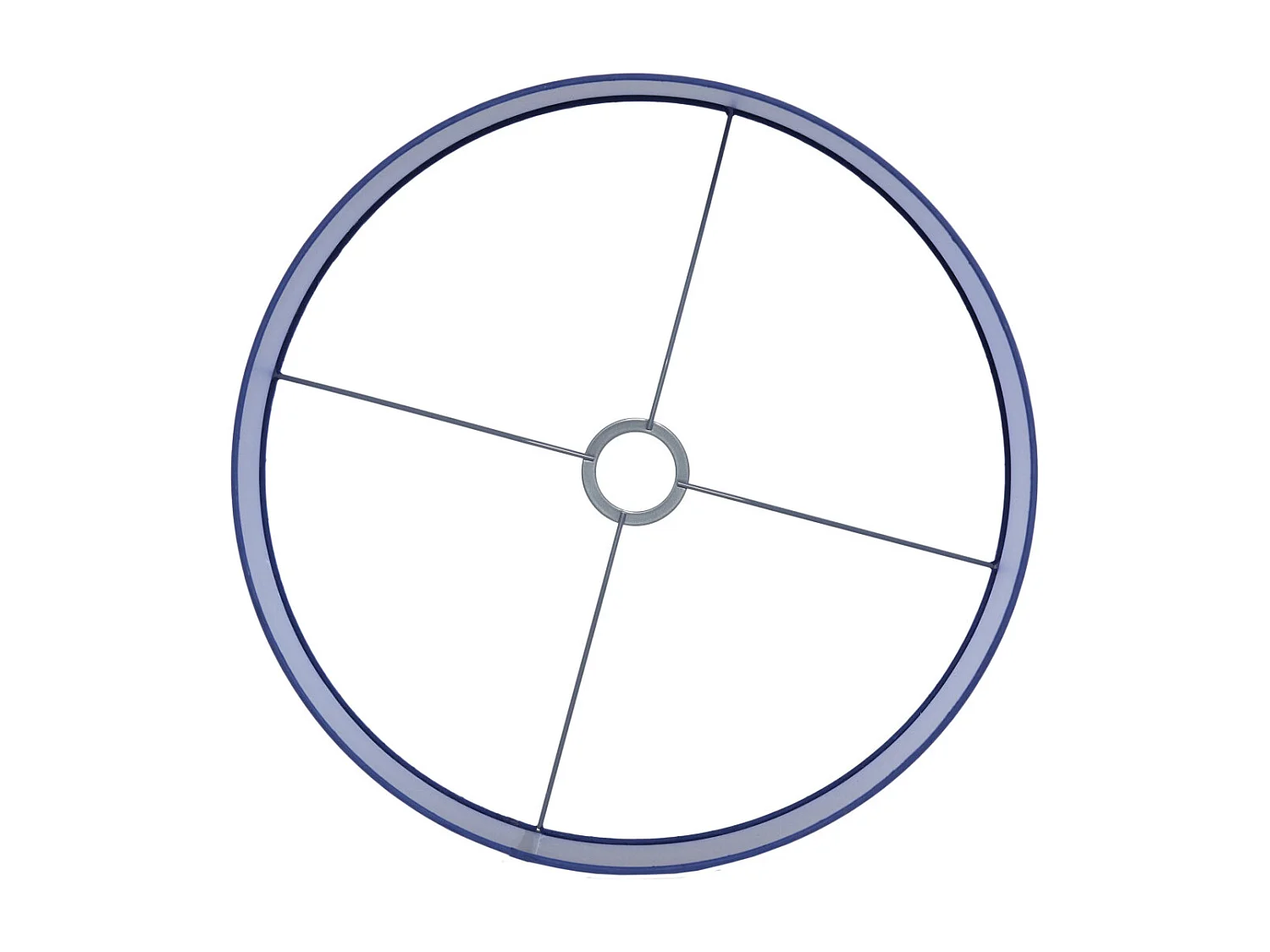 Abat-jour PARADOX - Ø40x30cm - Bleu