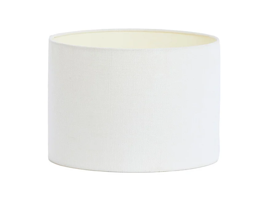 Abat-jour LIVIGNO - Ø30x21cm - Blanc