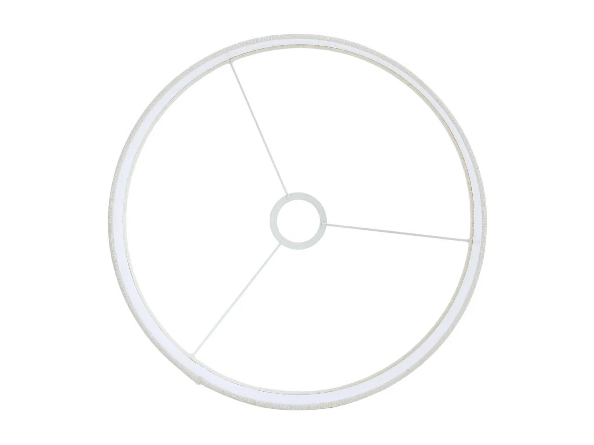 Abat-jour LIVIGNO - Ø30x21cm - Blanc