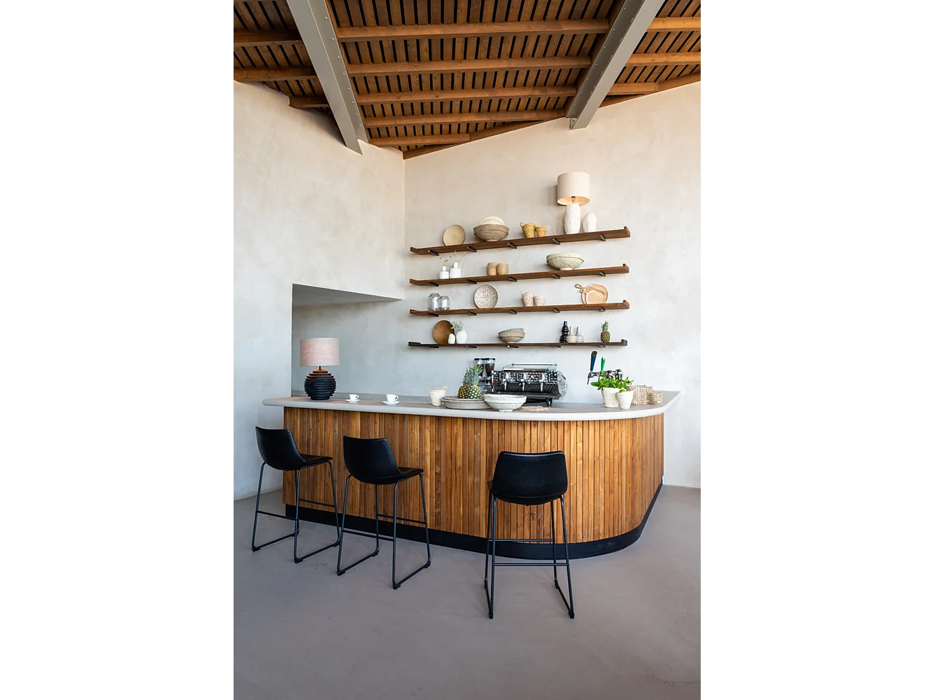 Abat-jour LIVIGNO - Ø30x21cm - Blanc