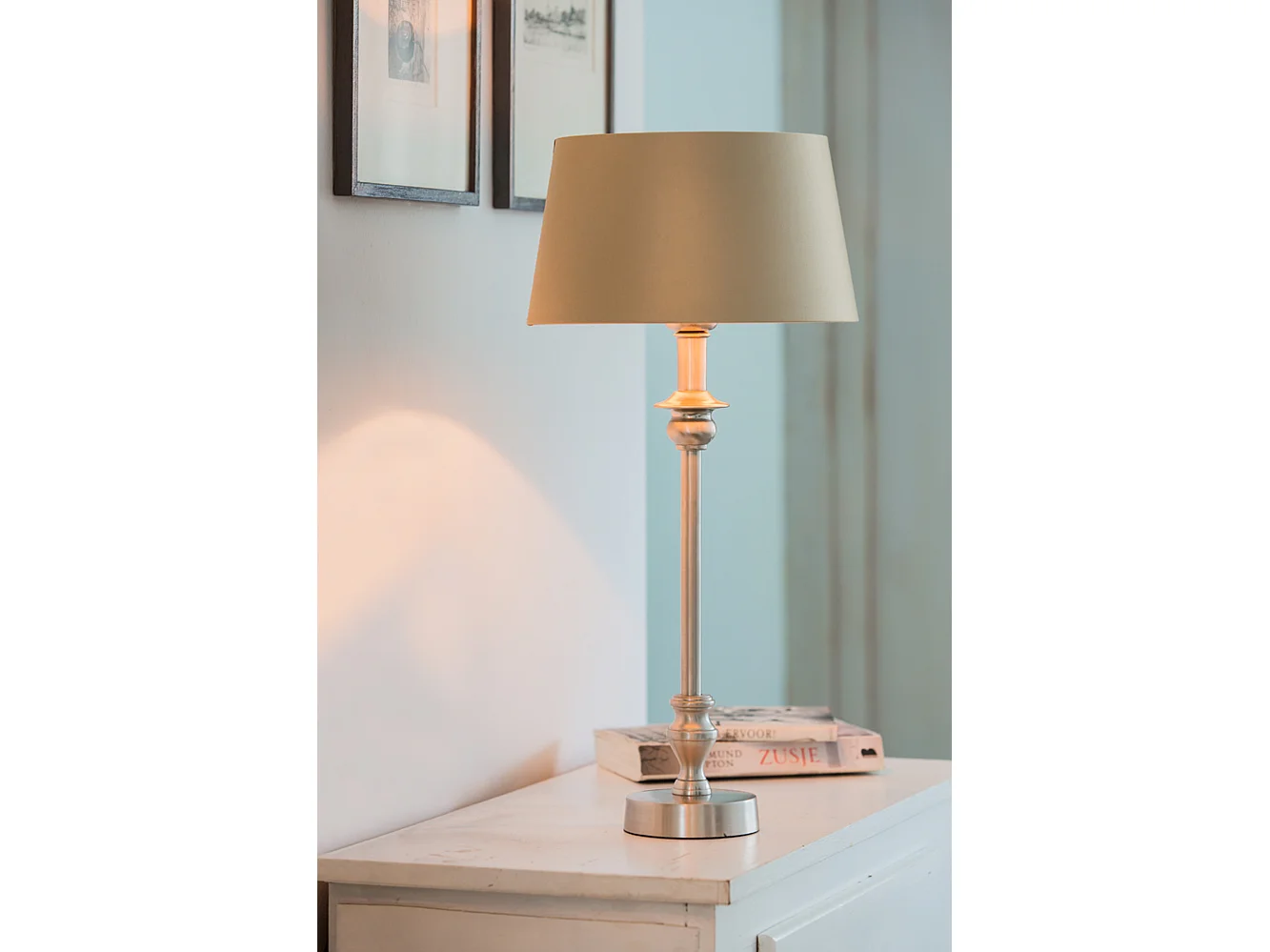 Abat-jour MONACO - 30x25x16cm - Doré