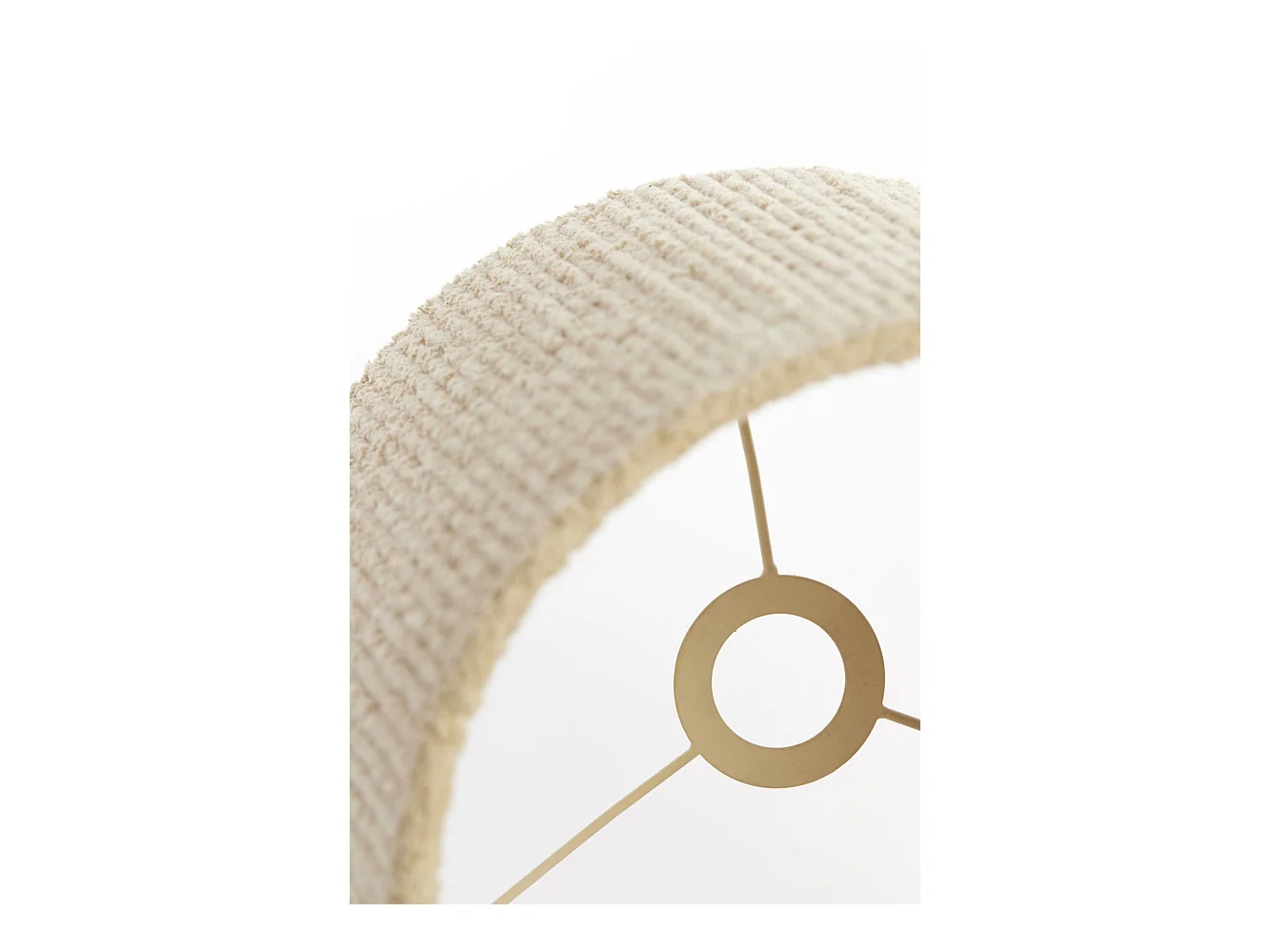 Abat-jour MEDANA - Ø30x40cm - Blanc