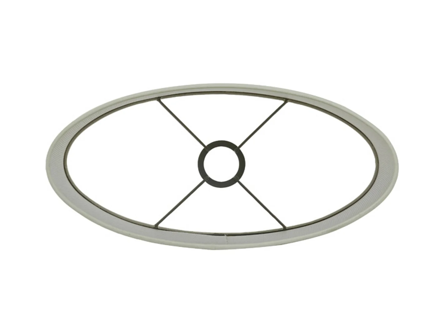 Lampenschirm BRESKA - 30x15x25cm - Weiß