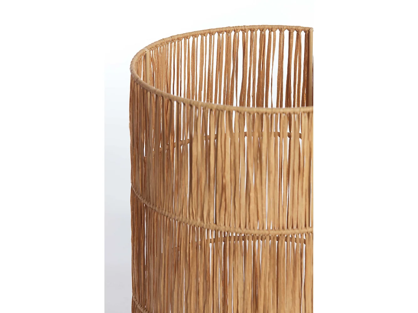 Abat-jour LANZANO - Ø30x40cm - Marron