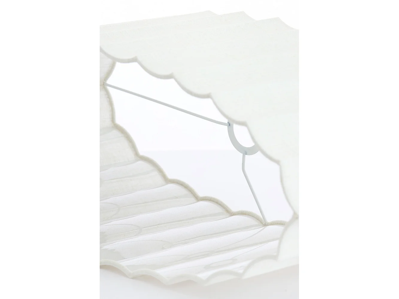 Abat-jour DISLI - 45x21x22cm - Blanc