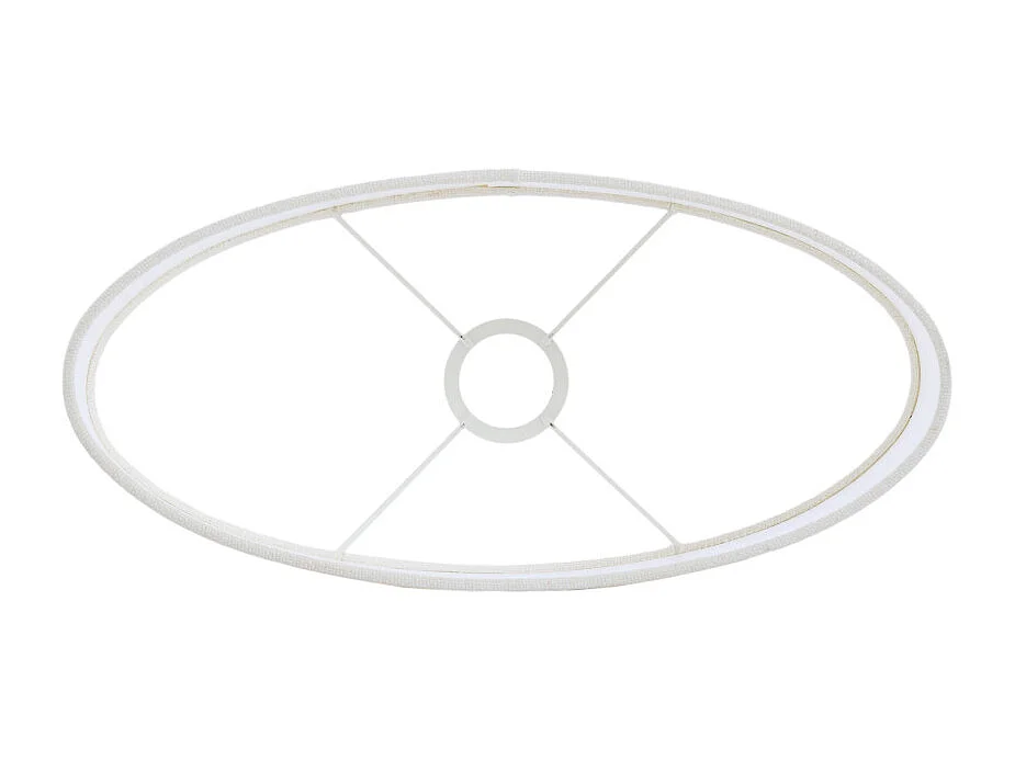 Abat-jour LIVIGNO - 38x17,5x19cm - Blanc