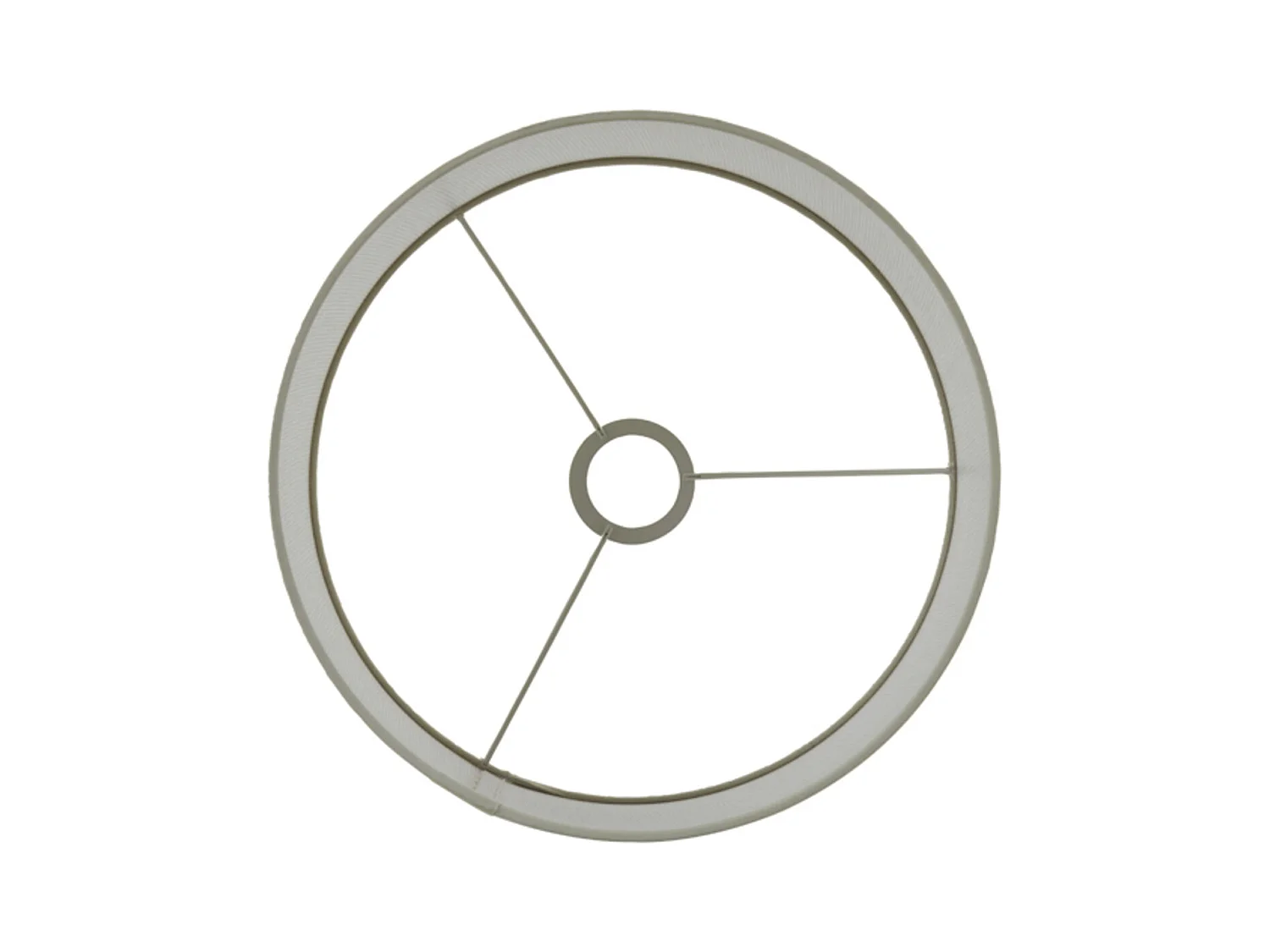 Pantalla BRESKA - Ø50x38cm - Blanco