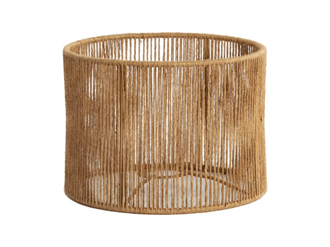 Lampenschirm TOSSA - Ø25x18cm - Braun