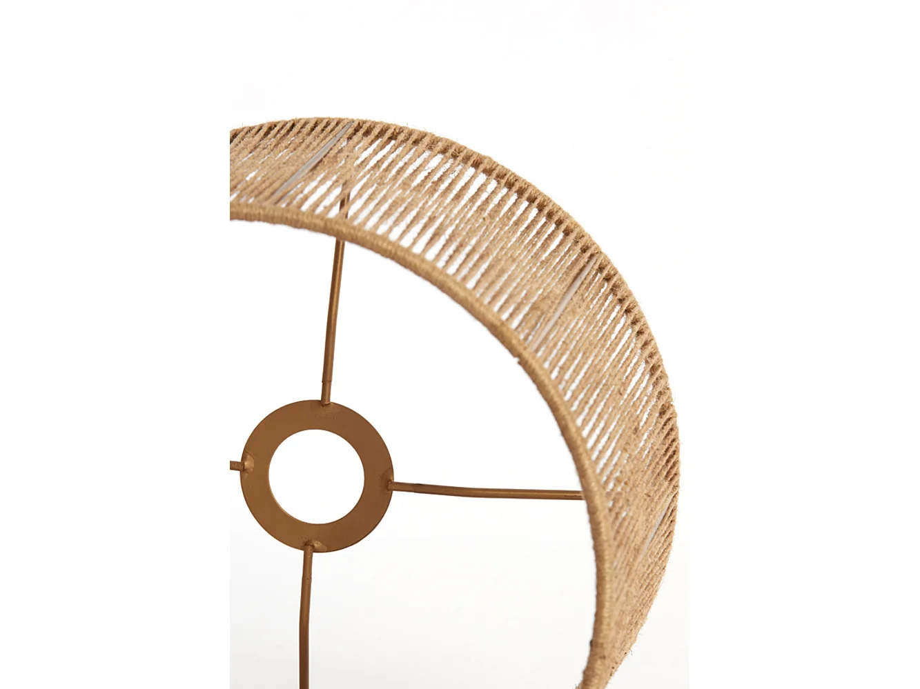 Lampenschirm TOSSA - Ø25x18cm - Braun