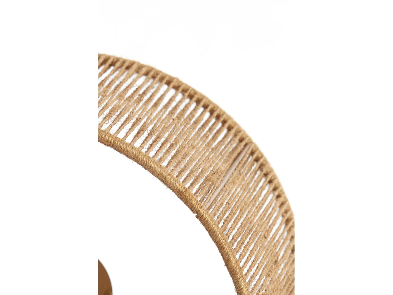 Lampenschirm TOSSA - Ø25x18cm - Braun