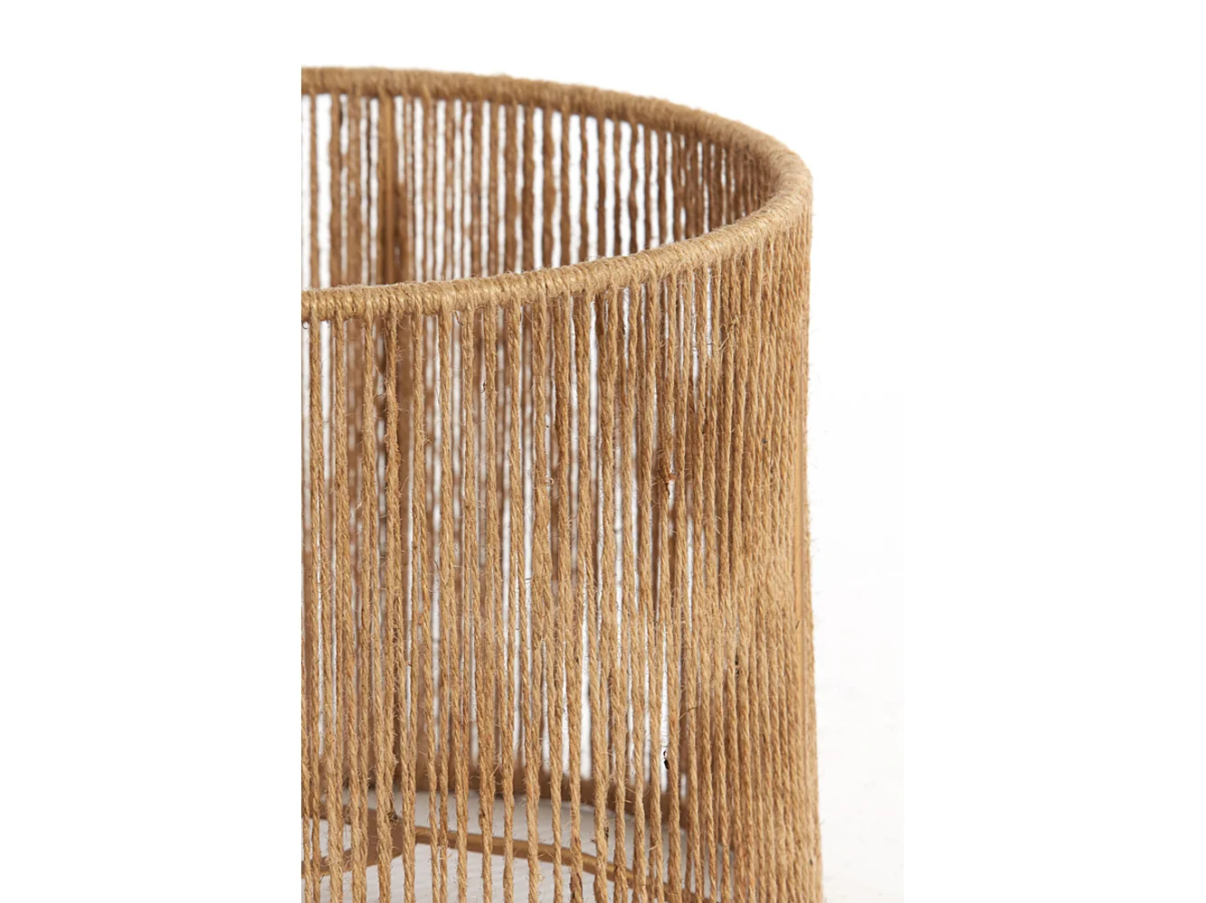 Lampenkap TOSSA - Ø25x18cm - Bruin