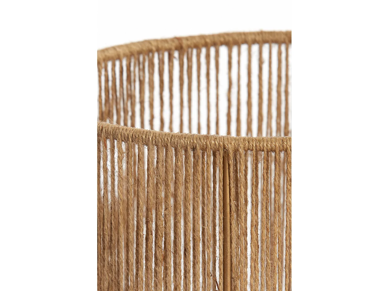 Lampenkap TOSSA - Ø25x18cm - Bruin