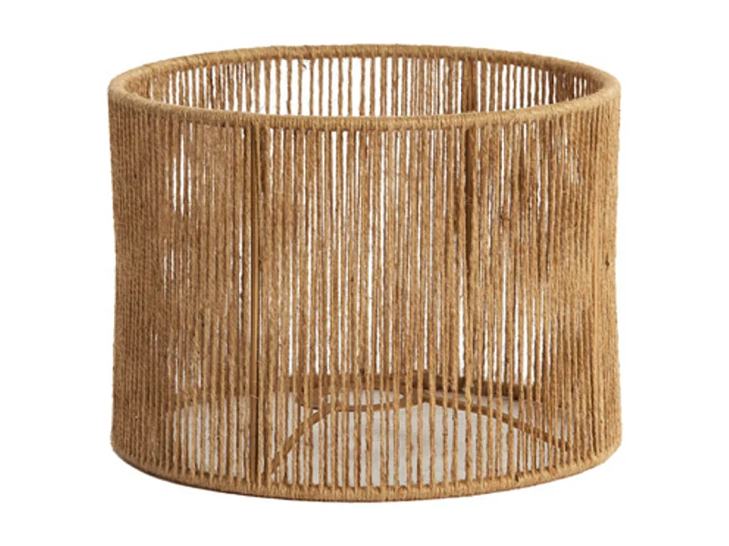 Lampenschirm TOSSA - Ø25x18cm - Braun