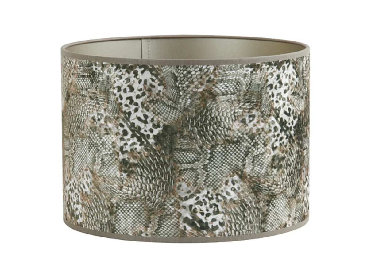 Abat-jour KEYON - Ø25x18cm - Marron