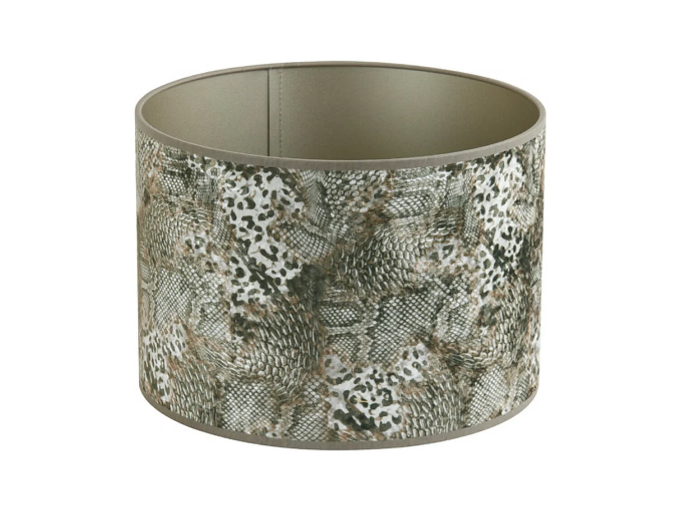 Abat-jour KEYON - Ø25x18cm - Marron