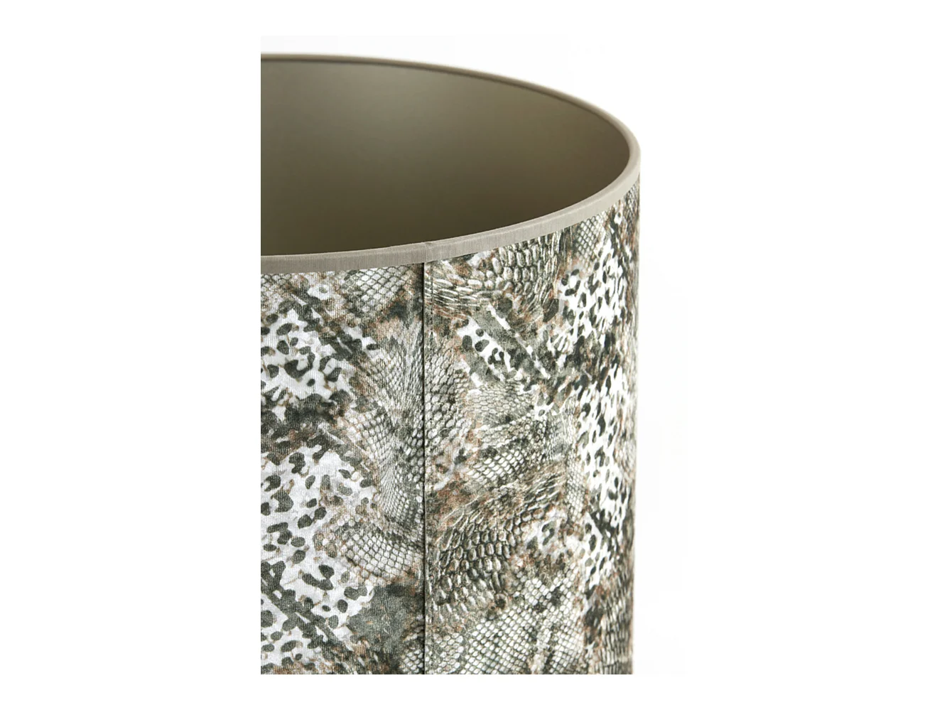 Abat-jour KEYON - Ø25x18cm - Marron