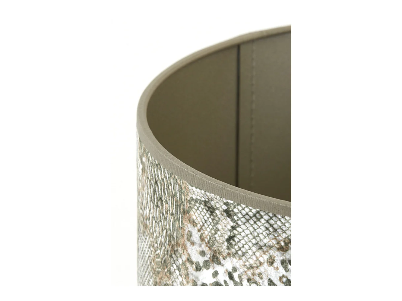 Abat-jour KEYON - Ø25x18cm - Marron