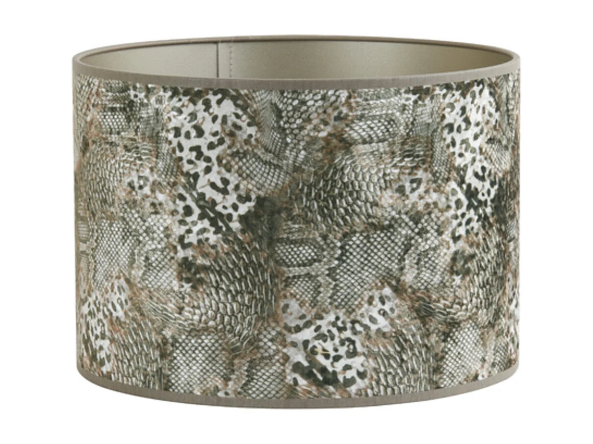 Abat-jour KEYON - Ø25x18cm - Marron