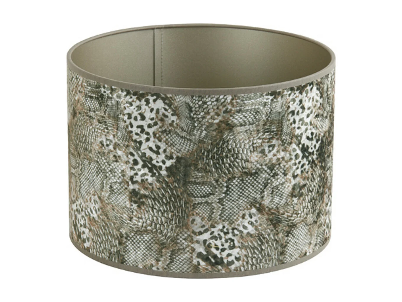 Abat-jour KEYON - Ø25x18cm - Marron